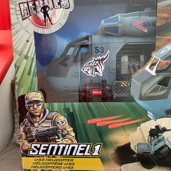 Toys r us Other - True Heroes Sentinel 1 U-53 Helicopter New
